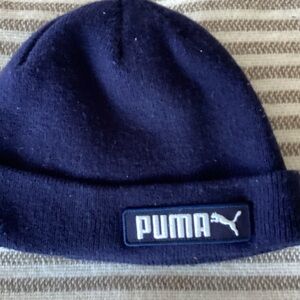 Puma Dark Blue Knit Beanie